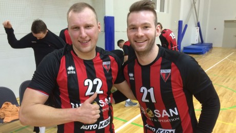 Lauris Rūtiņš (pa kreisi) un Guntis Ciematnieks