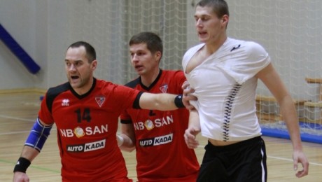 Guntars Lejnieks un Artūrs Lazdiņš (Foto: Sandra Škutāne)